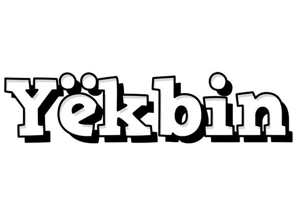 Yëkbin snowing logo