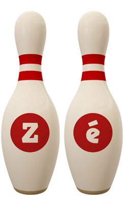 Zé bowling-pin logo