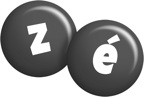 Zé candy-black logo
