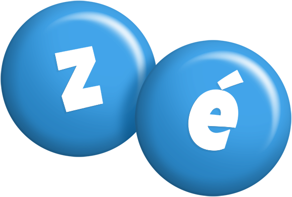 Zé candy-blue logo