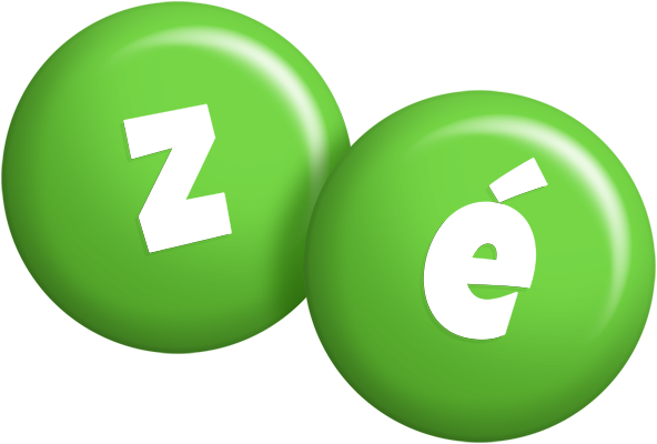 Zé candy-green logo
