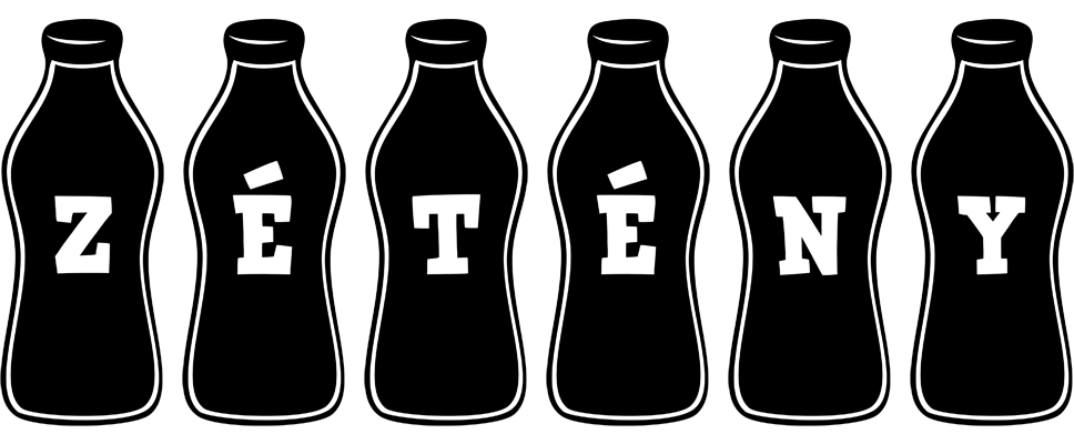 Zétény bottle logo