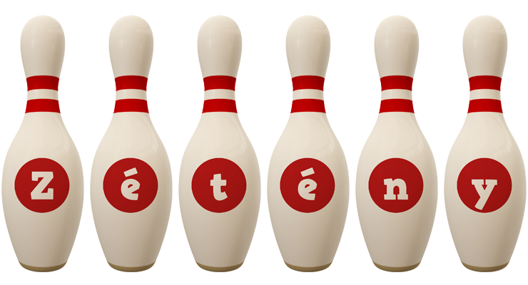 Zétény bowling-pin logo