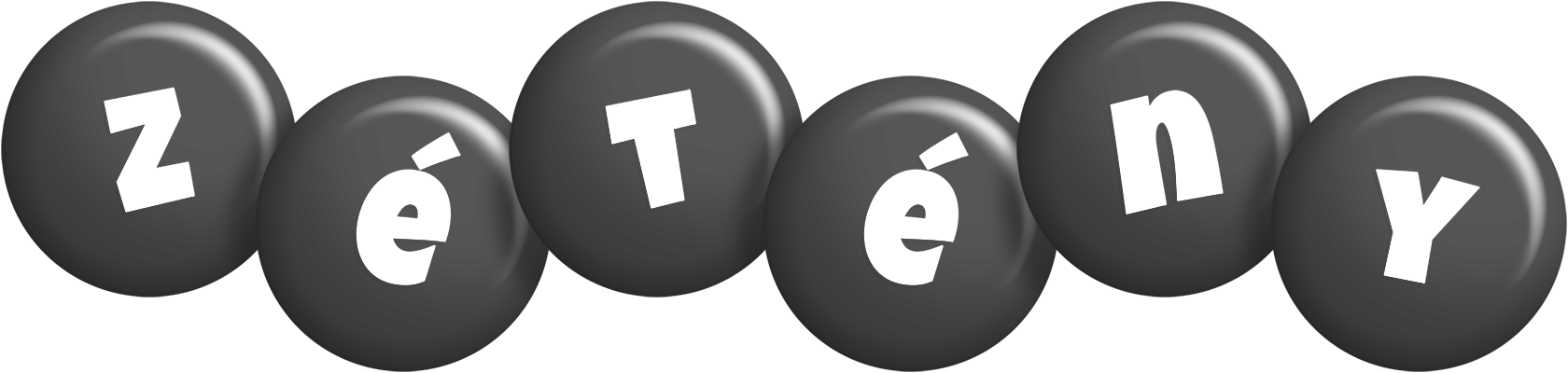Zétény candy-black logo