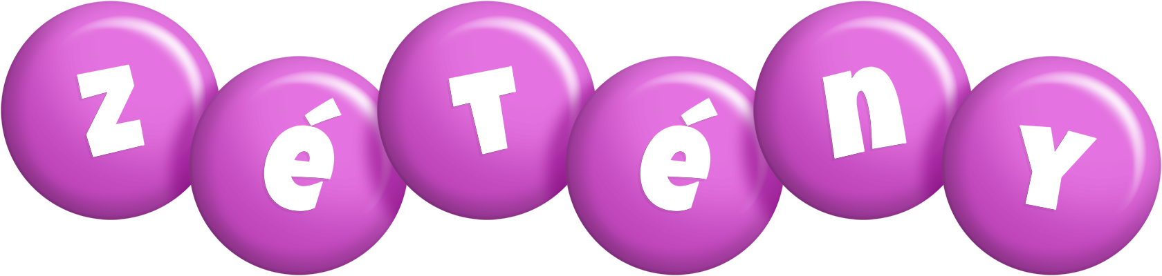 Zétény candy-purple logo