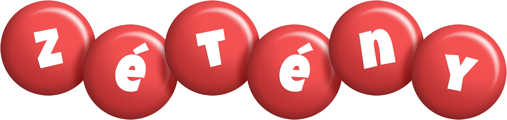 Zétény candy-red logo