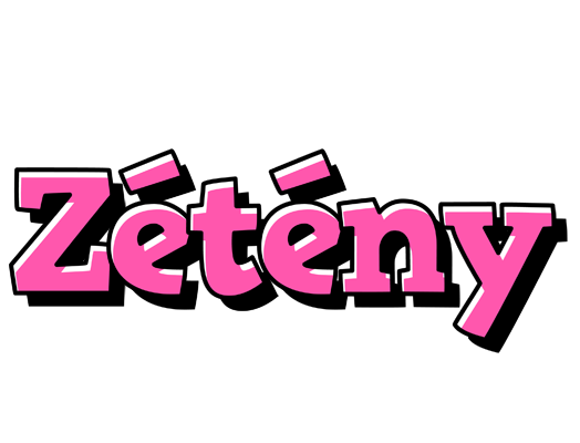 Zétény girlish logo