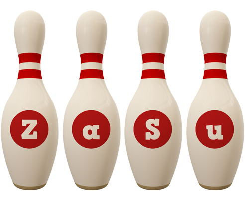 ZaSu bowling-pin logo