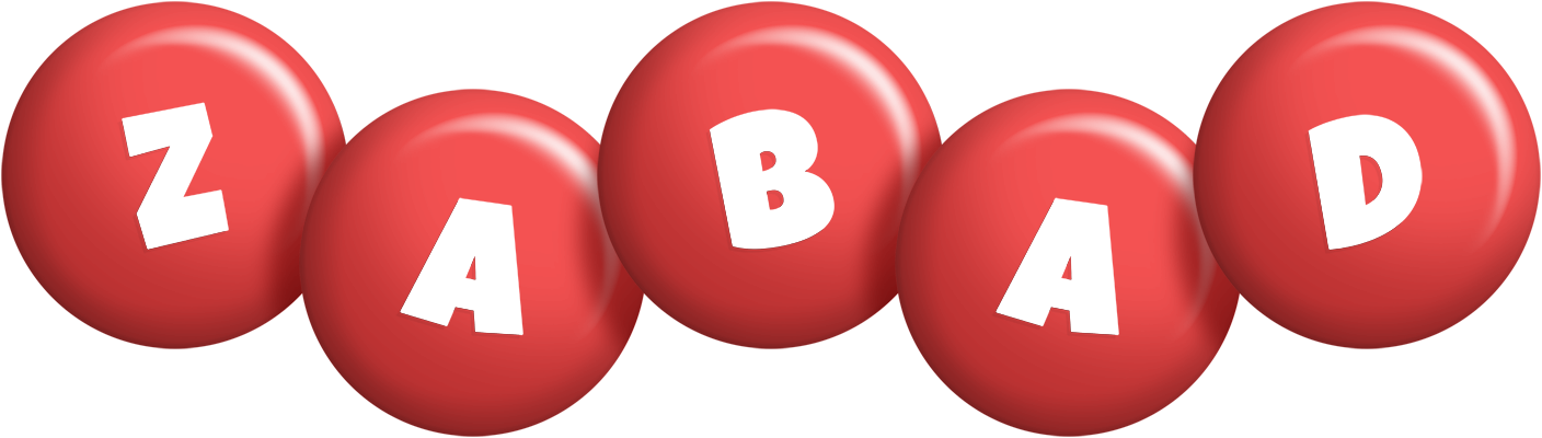 Zabad candy-red logo