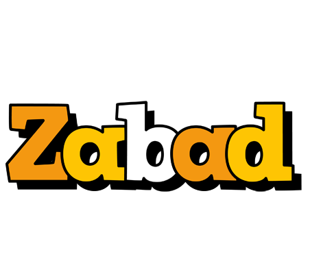 Zabad cartoon logo