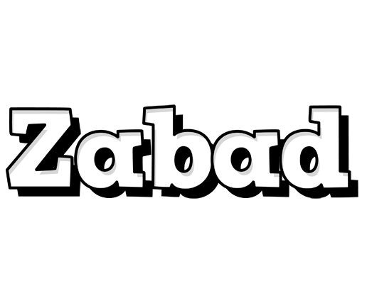 Zabad snowing logo
