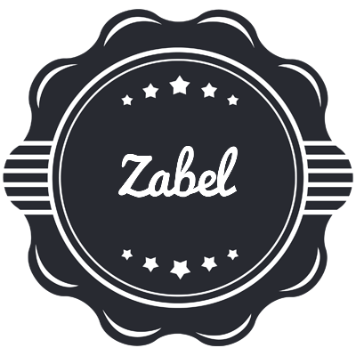 Zabel badge logo