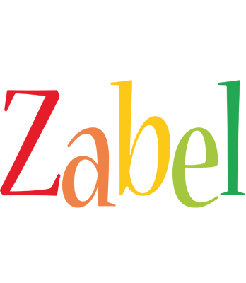 Zabel birthday logo