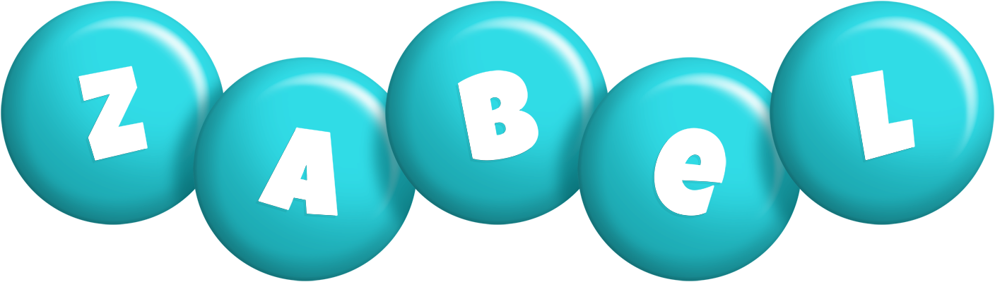 Zabel candy-azur logo