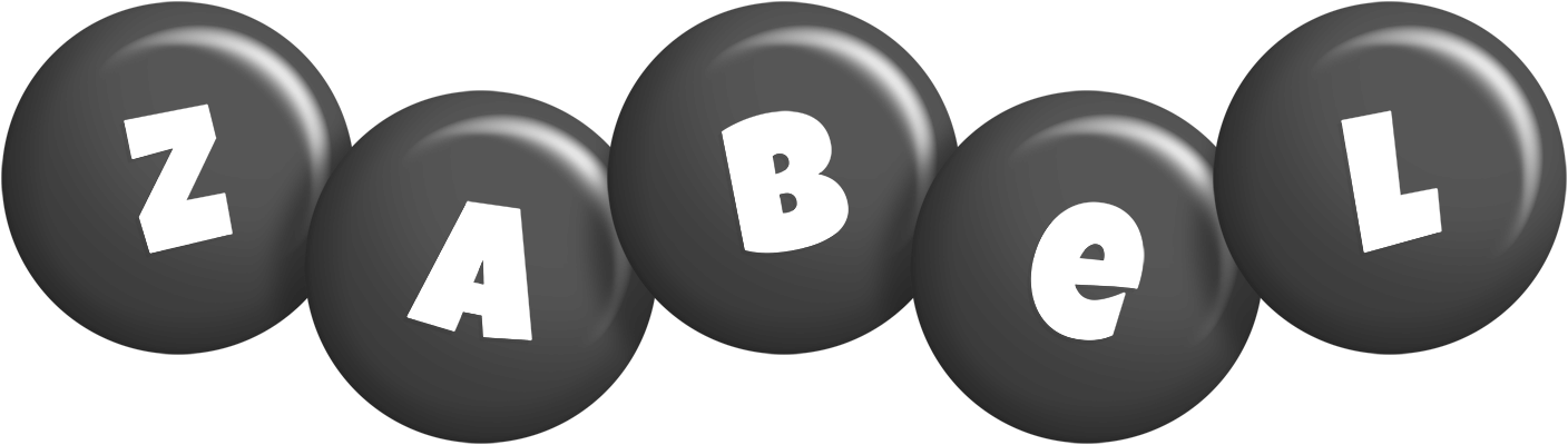 Zabel candy-black logo