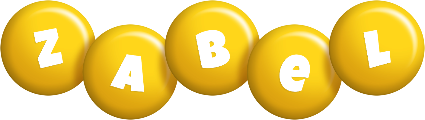 Zabel candy-yellow logo