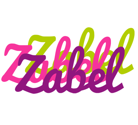 Zabel flowers logo