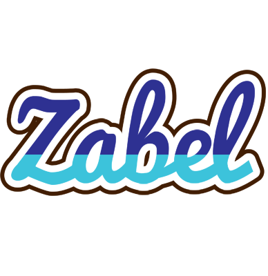 Zabel raining logo