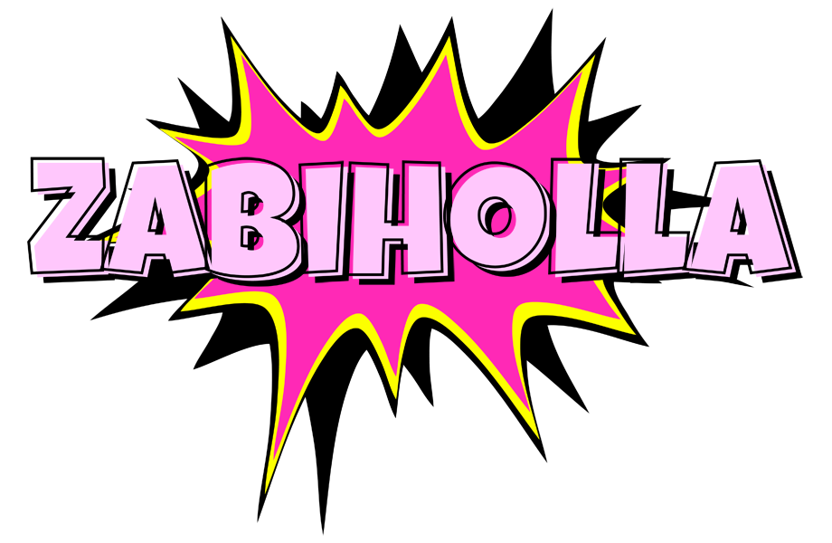 Zabiholla badabing logo
