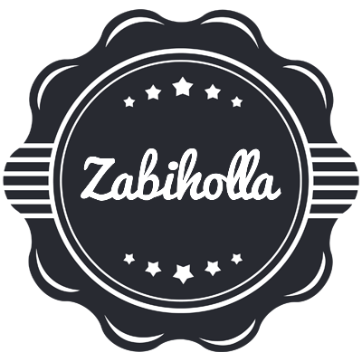 Zabiholla badge logo