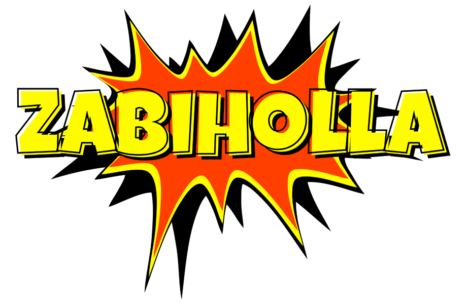 Zabiholla bazinga logo
