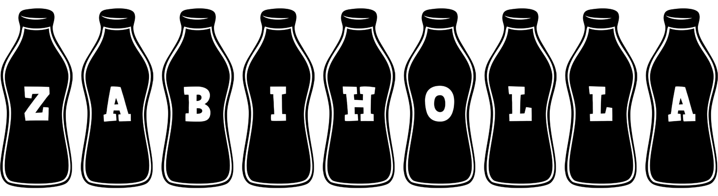 Zabiholla bottle logo