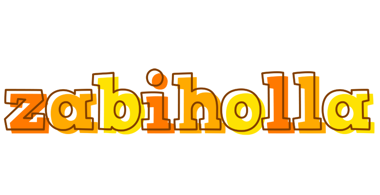 Zabiholla desert logo