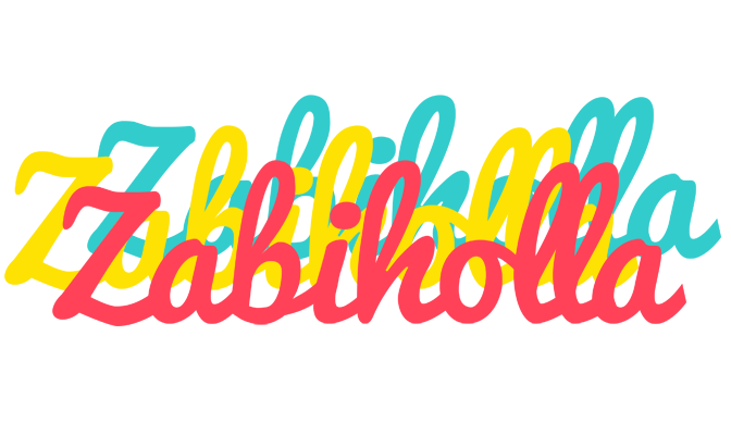 Zabiholla disco logo