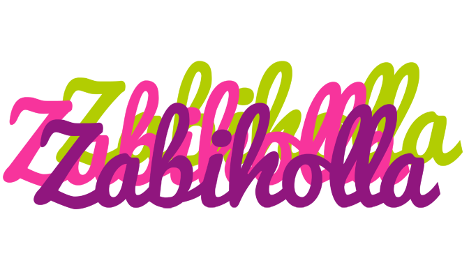Zabiholla flowers logo