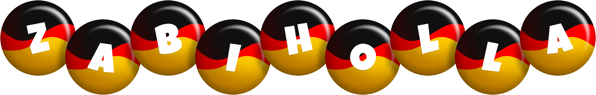 Zabiholla german logo