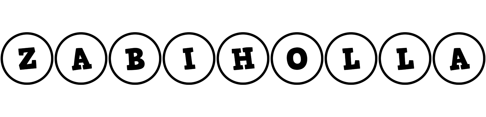 Zabiholla handy logo