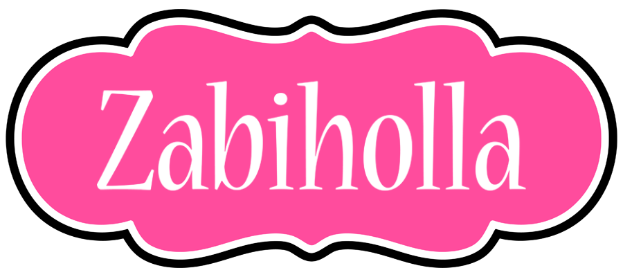 Zabiholla invitation logo