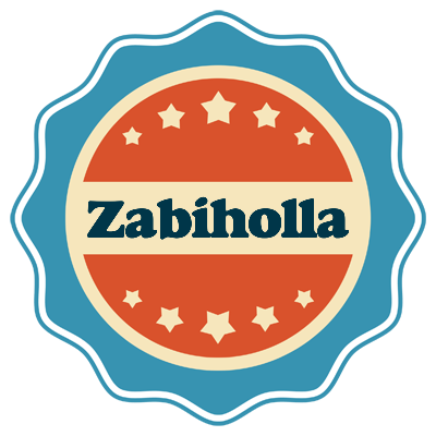 Zabiholla labels logo