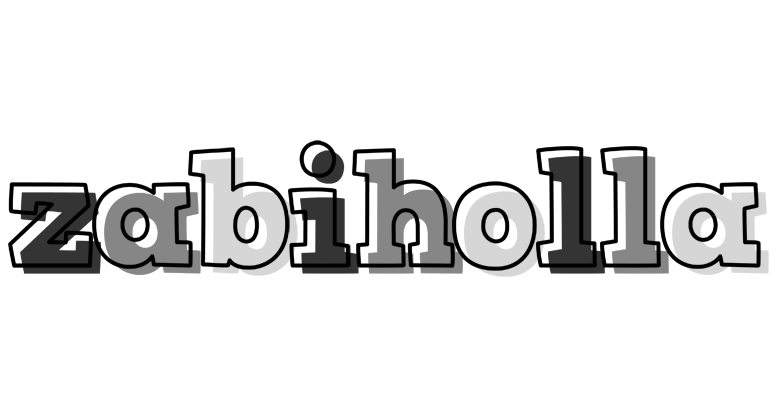 Zabiholla night logo