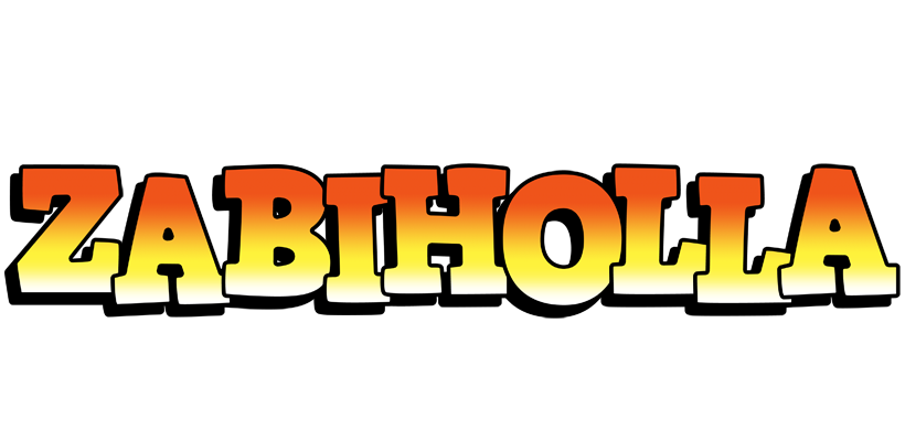 Zabiholla sunset logo