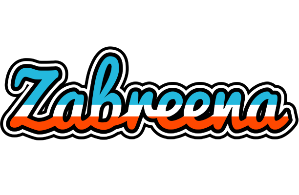 Zabreena america logo