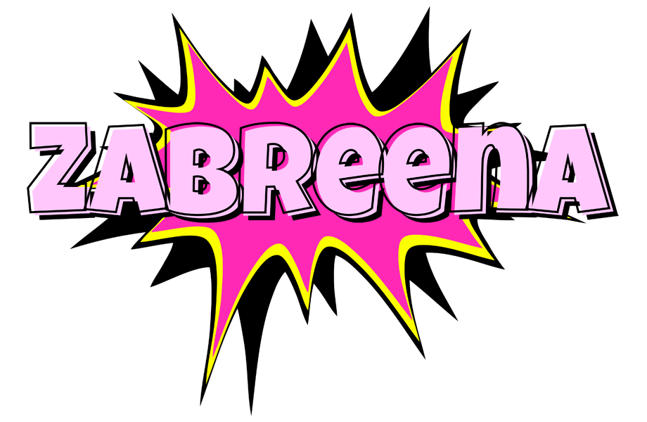 Zabreena badabing logo