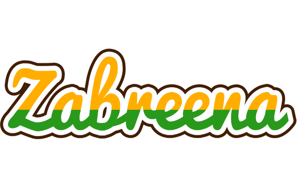 Zabreena banana logo