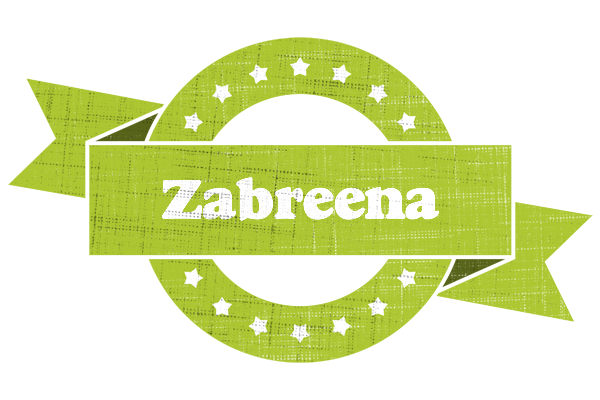 Zabreena change logo