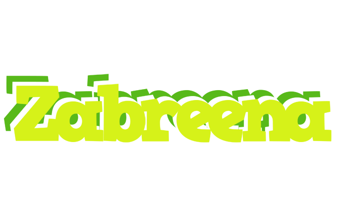 Zabreena citrus logo