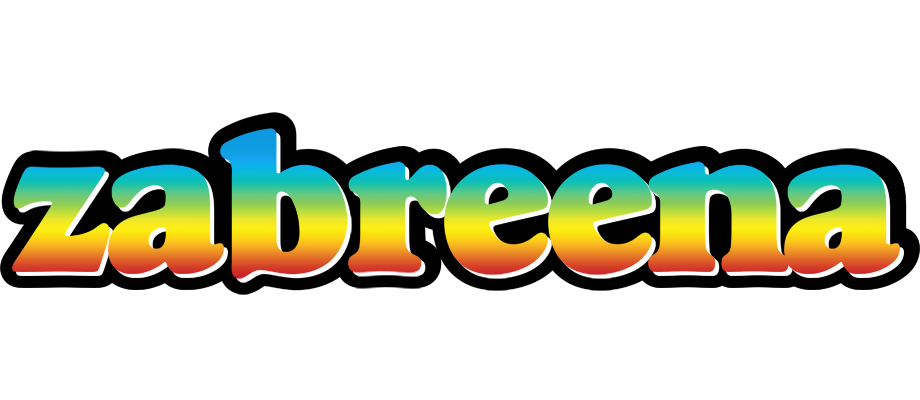 Zabreena color logo