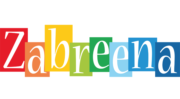 Zabreena colors logo