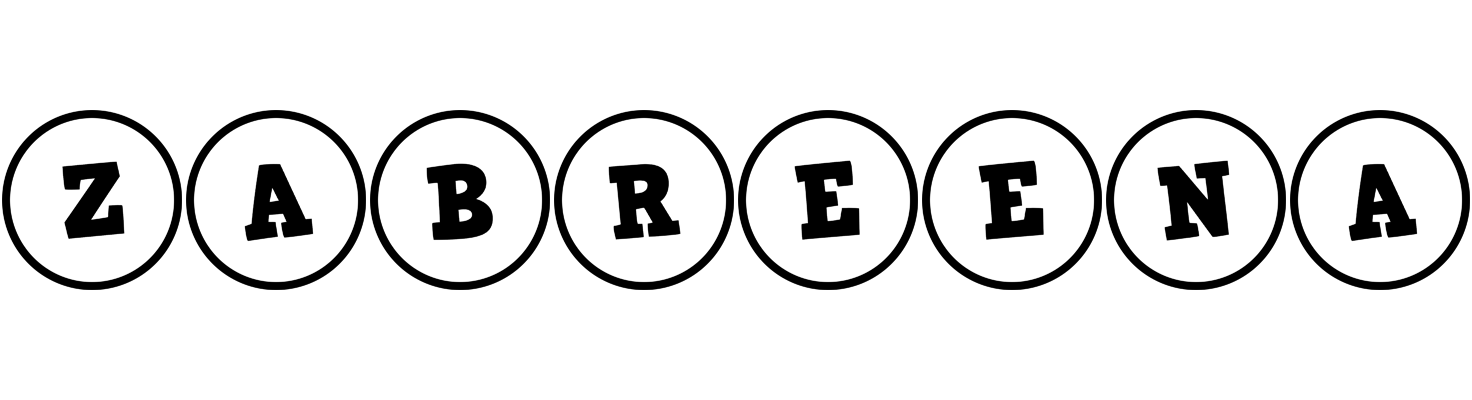 Zabreena handy logo