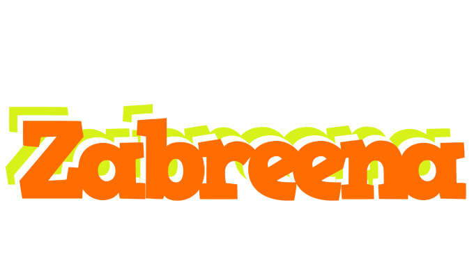 Zabreena healthy logo