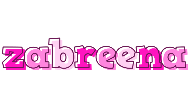 Zabreena hello logo