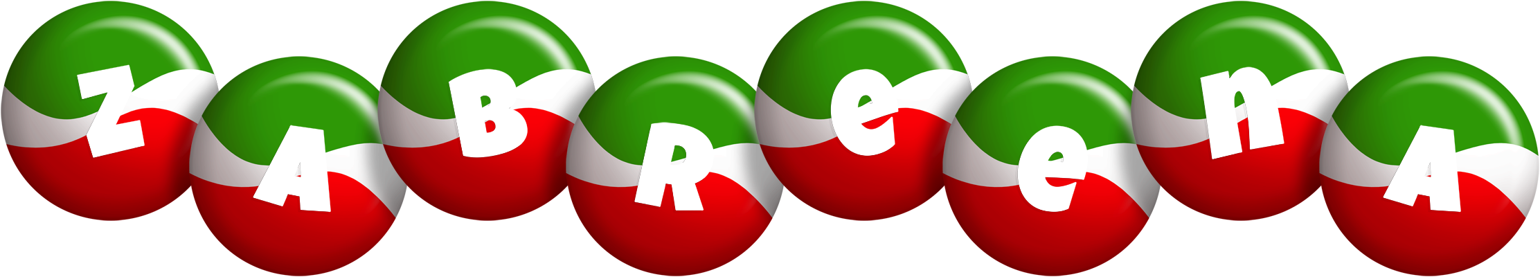 Zabreena italy logo