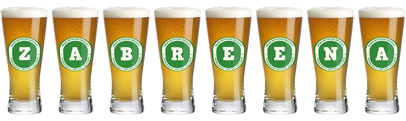 Zabreena lager logo