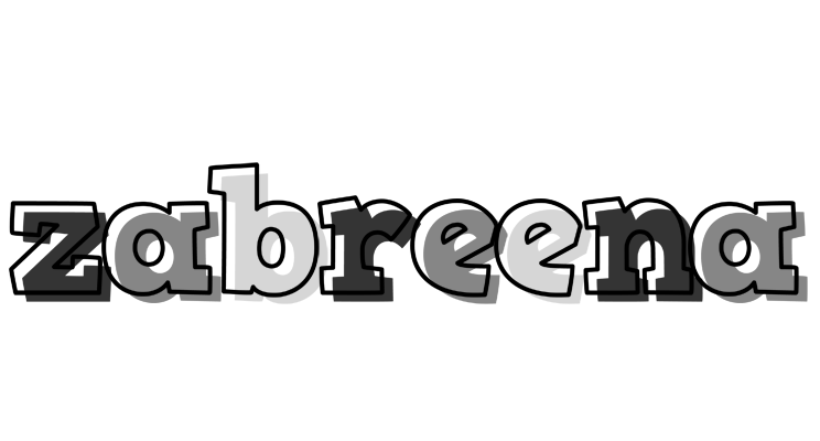 Zabreena night logo