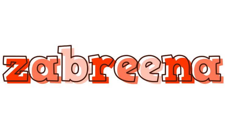 Zabreena paint logo