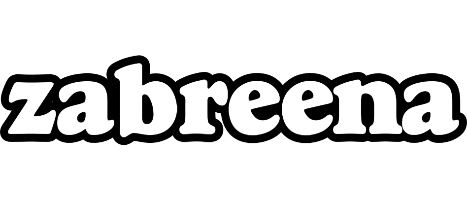 Zabreena panda logo